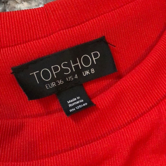 Top Shop Cut Out Body Con Dress - Picture 3 of 3